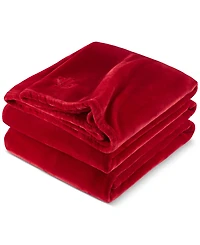 Lauren Ralph Micromink Plush Blanket