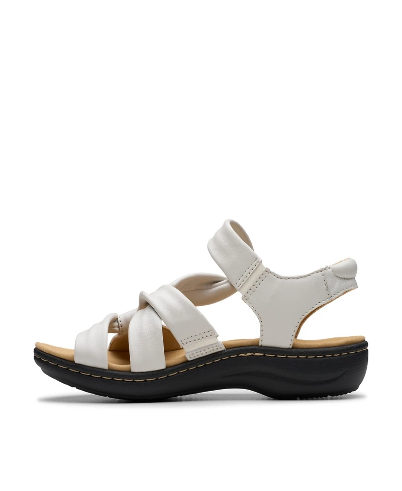 Clarks Collection Women's Laurieann Bell Round Toe Flat Sandals