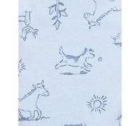Carter's Baby 5-Pk. Cotton Dog-Print Short-Sleeve Bodysuits