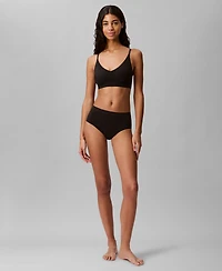 Calvin Klein Women's Invisibles Comfort Lightly Lined Triangle Bralette QF5753