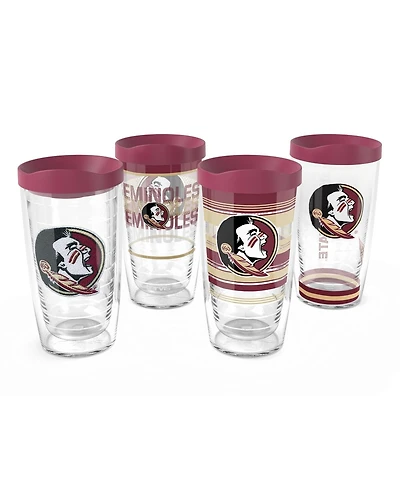 Tervis Tumbler Florida State Seminoles 16oz. Classic Tumbler, Set of 4