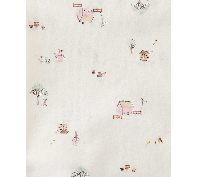 Carter's Baby Cotton Receiving Blankets, 4 Pack