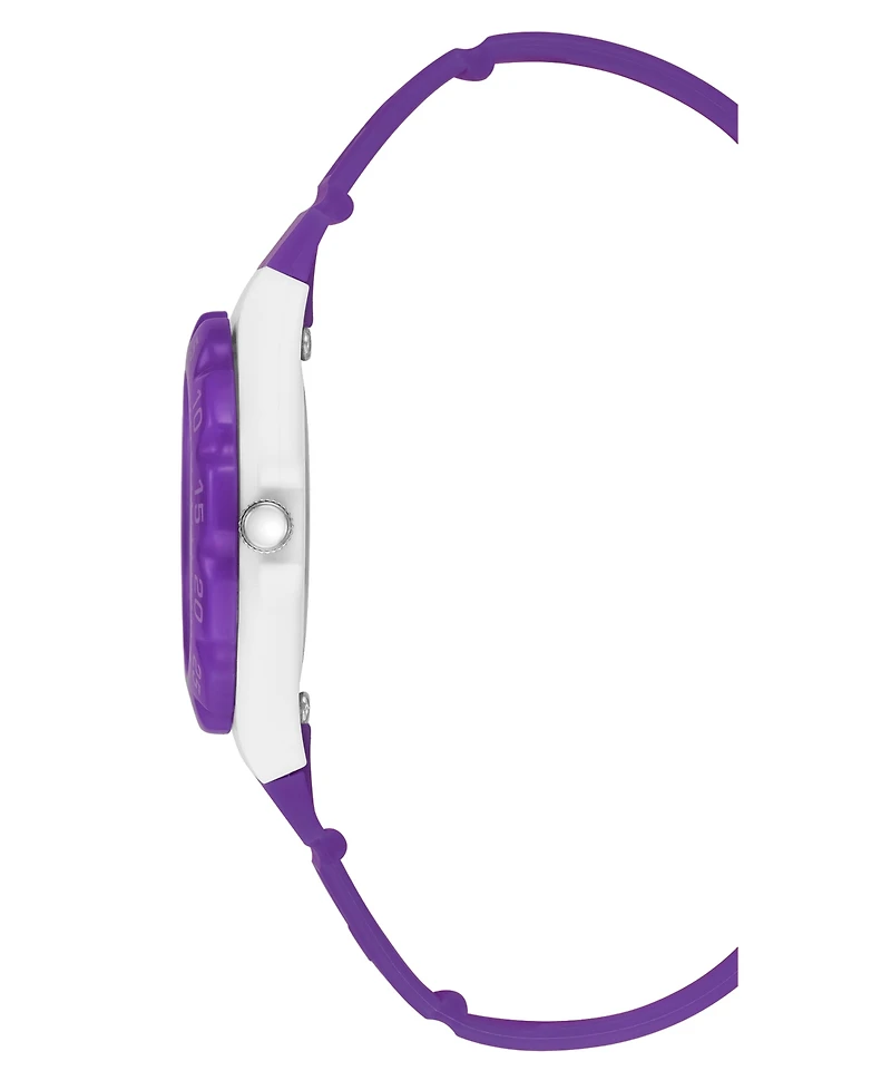 Armitron Kid's Quartz Petal Pop Purple Resin Watch, 32mm