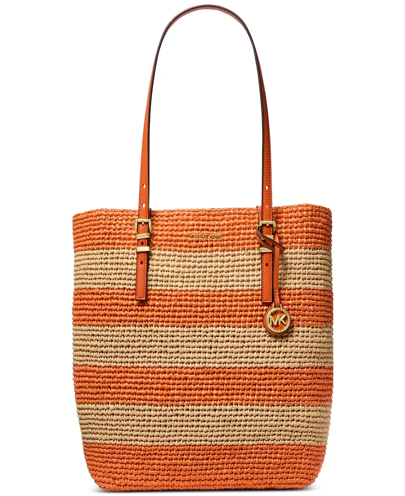 Michael Kors Quinn Large North South Woven Tote