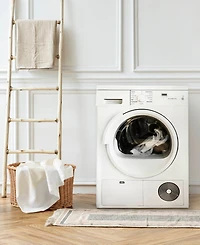 Madison Park Spa Waffle 3M-Scotchgard Shower Curtain