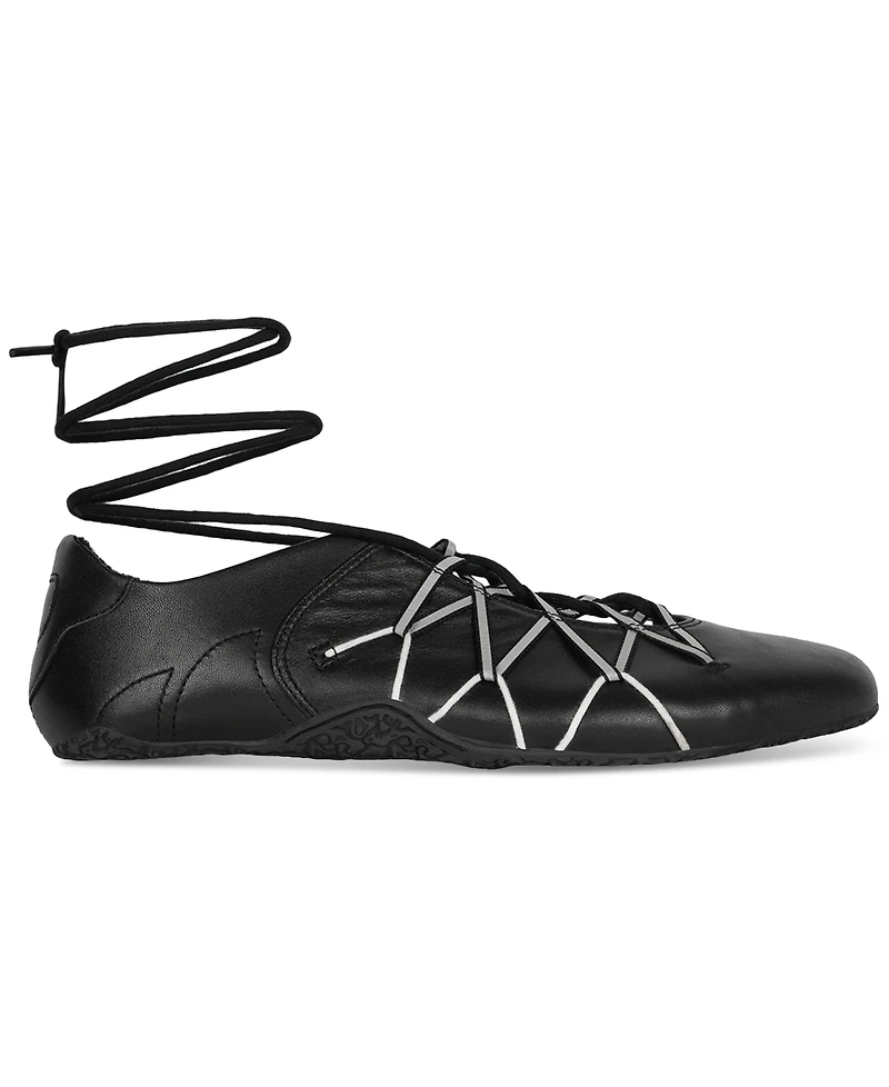 Jeffrey Campbell Regimen Lace-Up Ballet Sneakers