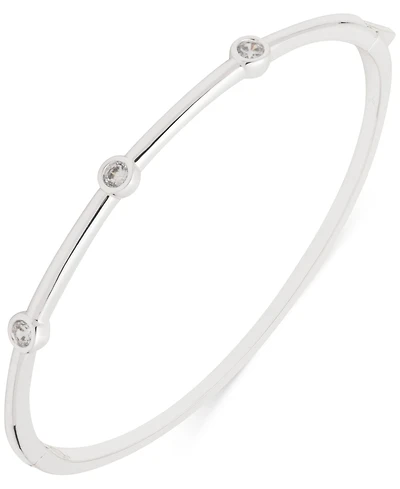 Lauren Ralph Lauren Cubic Zirconia Scatter Hinge Bangle Bracelet