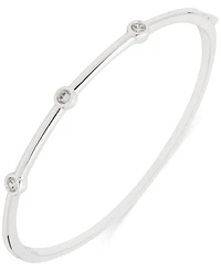 Lauren Ralph Lauren Cubic Zirconia Scatter Hinge Bangle Bracelet