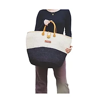 Balance Half Handmade Sisal Basket Tote