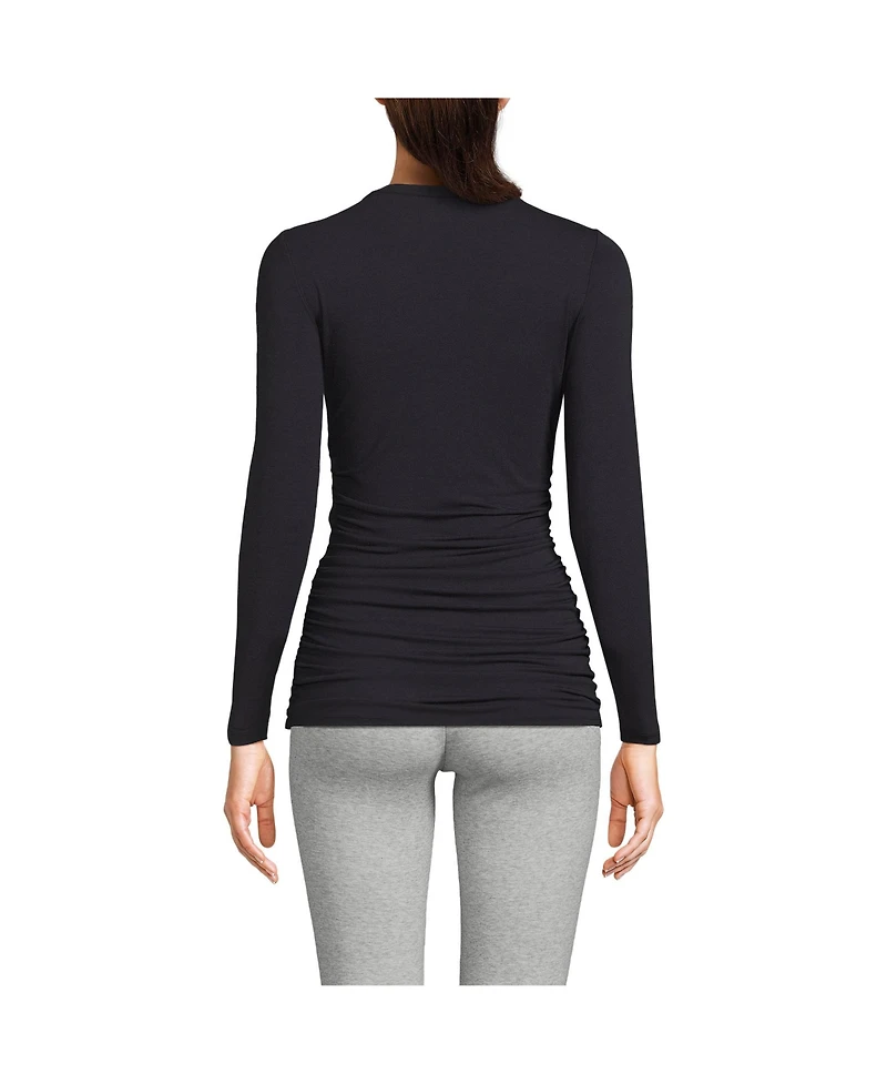 Lands' End Women's Power Performance Long Sleeve Fitted Tee