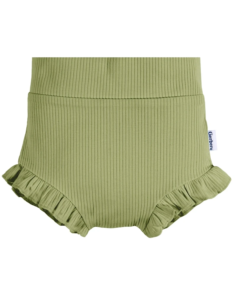 Gerber Baby Girls Bubble Shorts