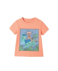 Andy & Evan Big Boys Toddler/Child Short Sleeve Tee Knit Cargo Set