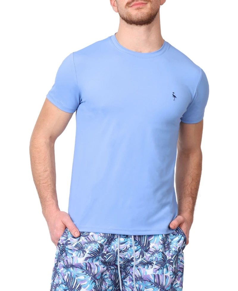 Tailorbyrd Big & Tall Solid Performance Short Sleeve Rashguard