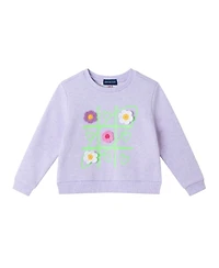 Andy & Evan Toddler Girls Toddler/Child Heart Print Jersey Dress and Sweatshirt Set