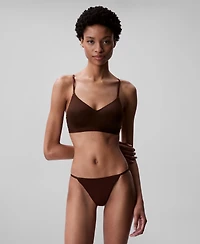 Calvin Klein Women's Form To Body Lightly Lined Bralette QF7618