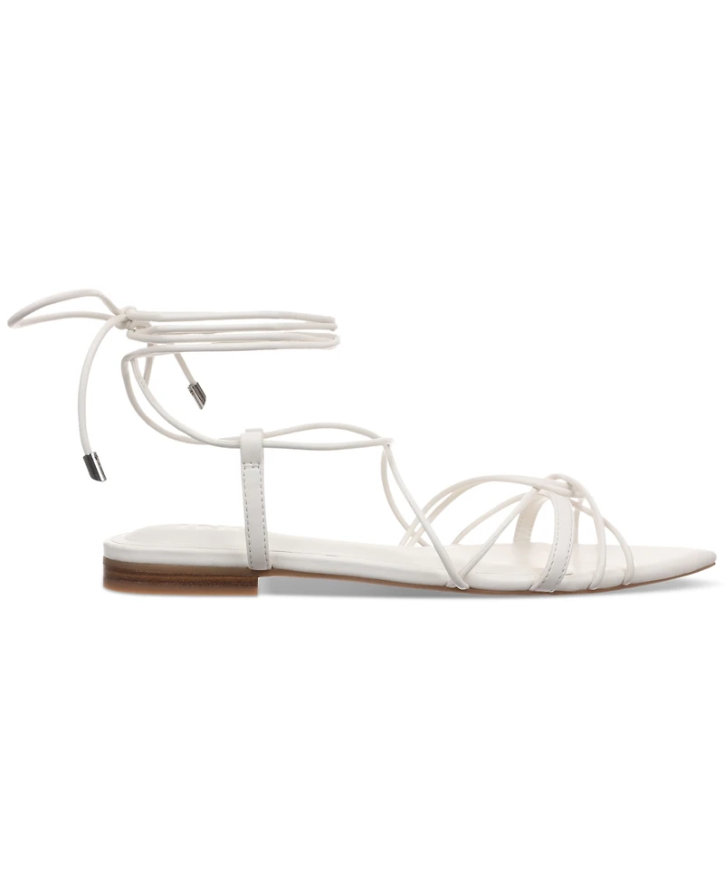 I.n.c. International Concepts Women's Kharmaa Lace-up Flat Sandals, Exclusively at Macy's