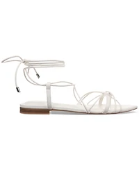 I.n.c. International Concepts Women's Kharmaa Lace-up Flat Sandals, Exclusively at Macy's