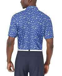 Pga Tour Men's Umbrella Graphic Polo Shirt