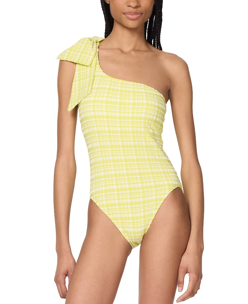 Kate Spade Women's One-Shoulder One-Piece Swimsuit