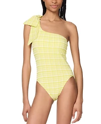 Kate Spade Women's One-Shoulder One-Piece Swimsuit