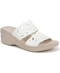 LifeStride Women's Delight Washable Slide Wedge Sandals