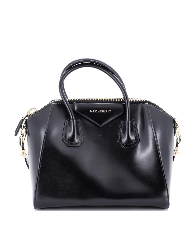Pre-Owned Givenchy Small Antigona Bag Glazed Leather