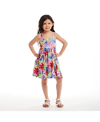 Andy & Evan Toddler Girls Toddler/Child Tropical Print Dress