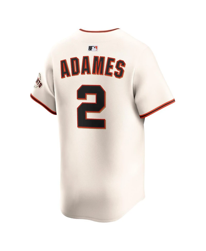 Nike Men's Willy Adames Cream San Francisco Giants Alternate Limited Player Jersey