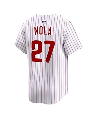 Nike Men's Aaron Nola White Philadelphia Phillies Home Limited Player Jersey