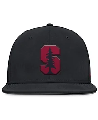 Nike Men's Black Stanford Cardinal On-Field Dugout True Performance Fitted Hat
