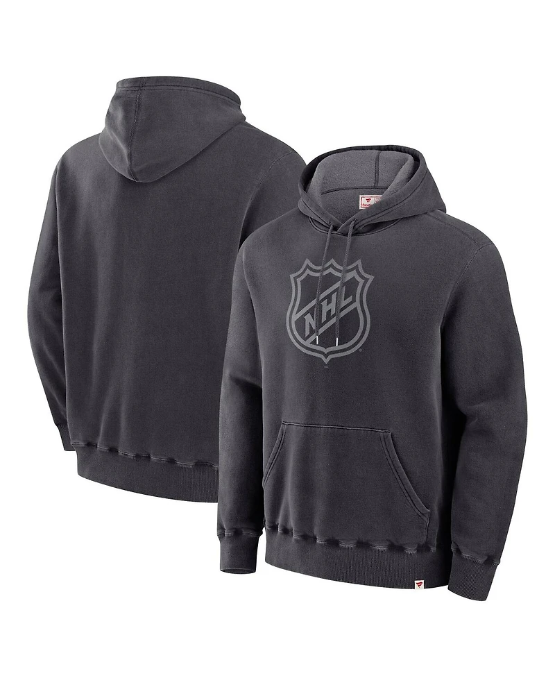 Fanatics Men's Black Nhl Made Canada Redwoods Dark Pullover Hoodie