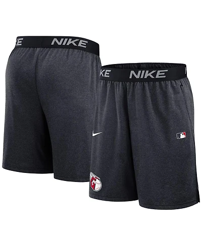 Nike Men's Navy Cleveland Guardians Authentic Collection Performance Knit Shorts