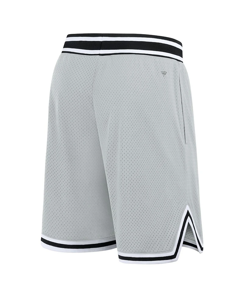 Fanatics Men's Silver Detroit Lions Elements Future Ground Shorts