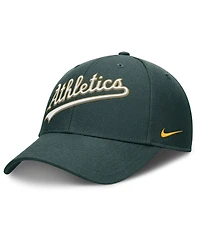 Nike Men's Green Athletics Rise Gaberdine Adjustable Hat