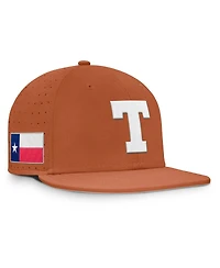 Nike Men's Texas Orange Longhorns On-Field Dugout True Performance Fitted Hat