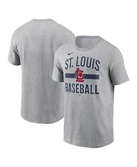 Nike Men's Heather Gray St. Louis Cardinals Arched T-Shirt