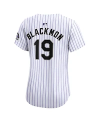 Women's Nike Charlie Blackmon White Colorado Rockies Home Limited Player Jersey