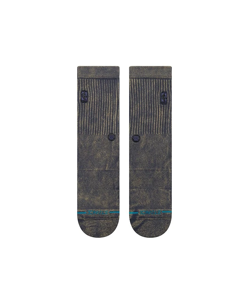 Stance Men's and Women's Navy Nba Logo Man Crew Sock
