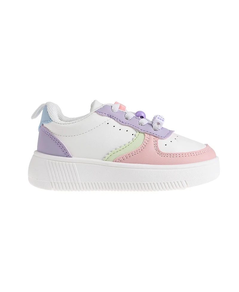 Bebe Toddler Girls Lace Charms Sneakers