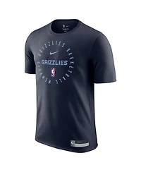 Nike Men's Navy Memphis Grizzlies 2024/25 Legend On-Court Practice Performance T-Shirt