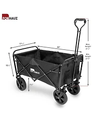 ProSource Folding Wagon Cart