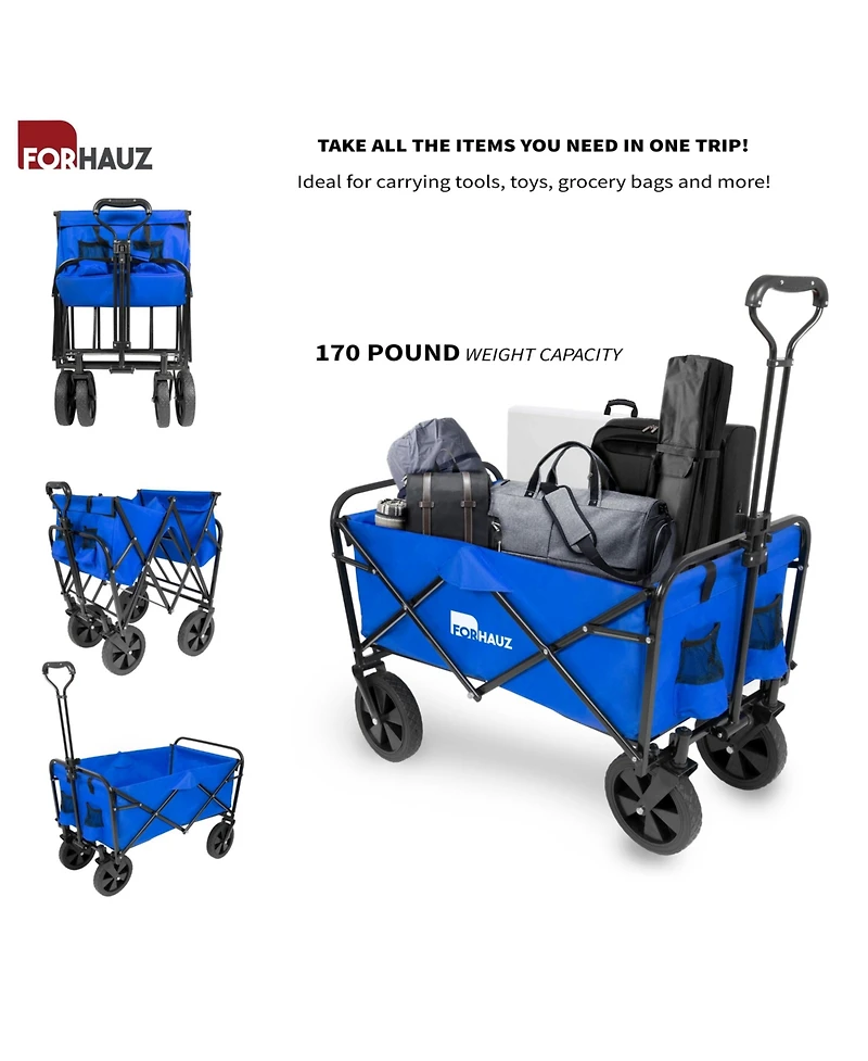 ProSource Folding Wagon Cart