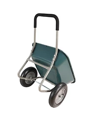Two wheeled trolley for garden 15 inch pneumatic wheel