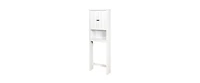 25.98 in. W x 69.92 in. H x 9.05 in. D White Mdf 2