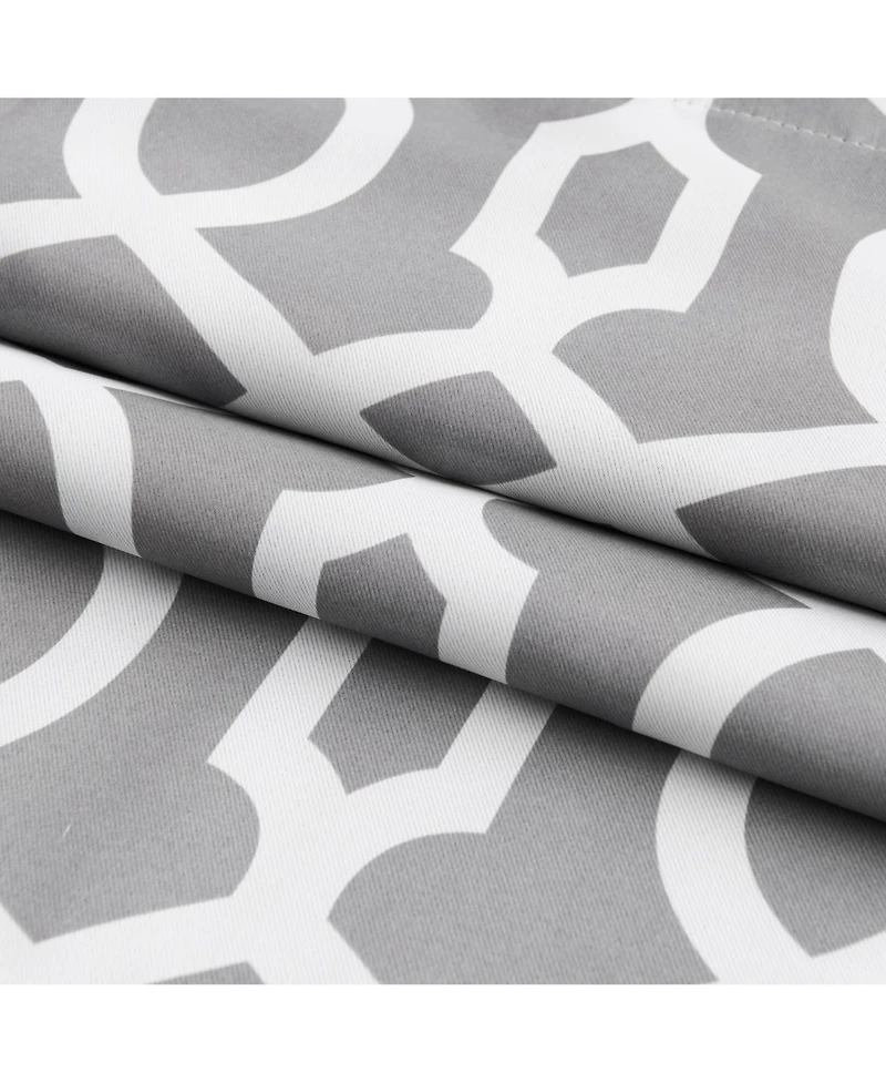 Dainty Home Trellis Blackout Window Panel 54" W x 84" L