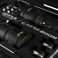 Dzofilm Catta 35-80mm and 75-135mm T2.9 Cine Lens Bundle for Sony E, Black