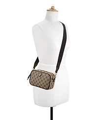 Nine West Avaya Double Zip Camera Crossbody Bag