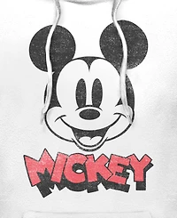 Mickey Classic Men's Heads Up Hoodie Fleece Pullover Sweatshirt
