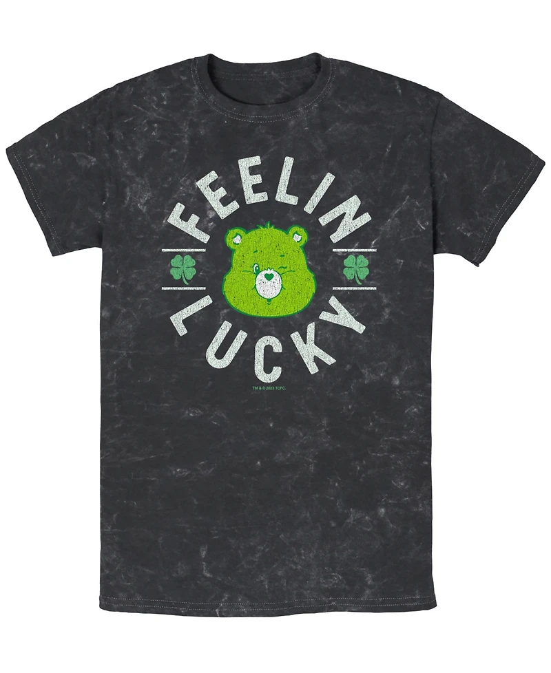 Care Bears Men's Feelin Lucky Short Sleeve T-Shirt