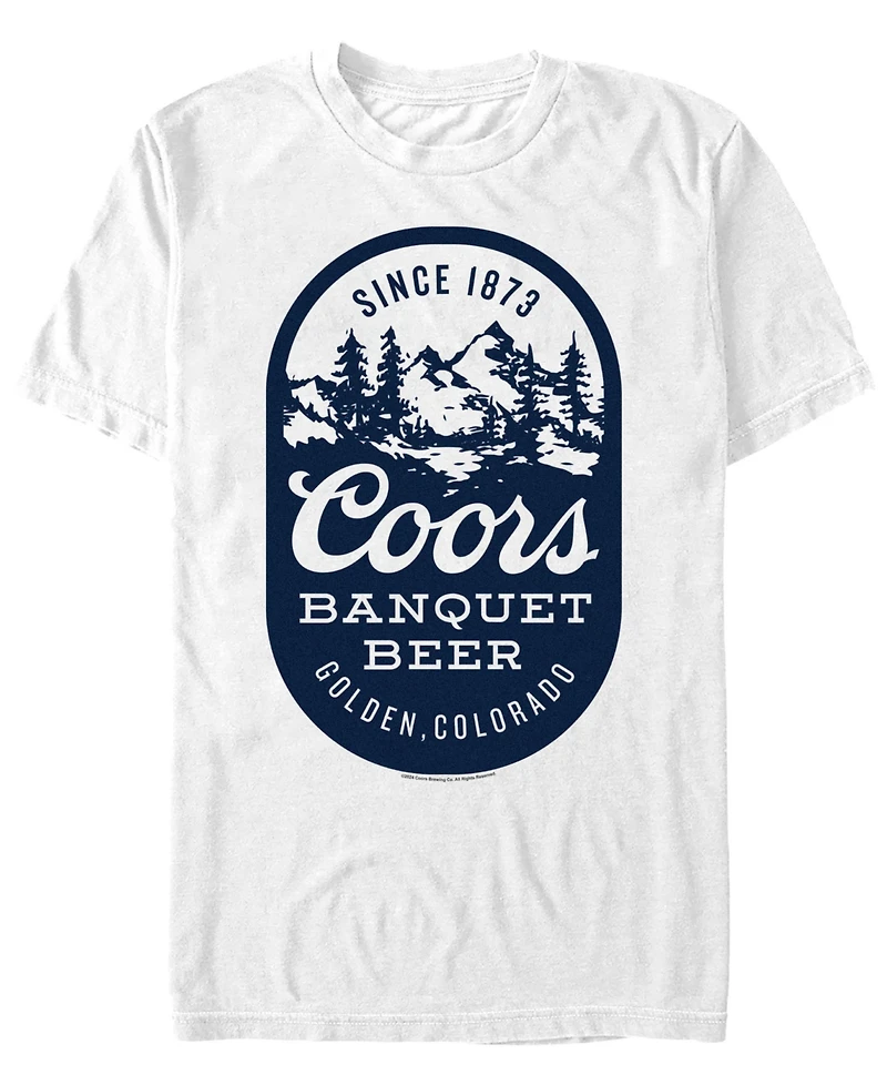 Coors Brewing Company Men's Golden Short Sleeve T-Shirt